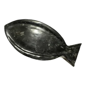 Late 20th Century Fossil Stone Fish Tray