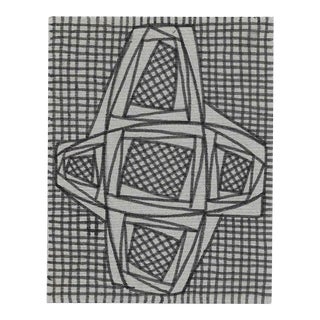 1970s William Glen Davis Geometric Drawing For Sale