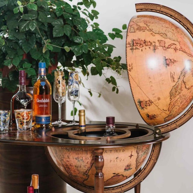 Globe Bar by Zoffoli Globes For Sale - Image 4 of 11