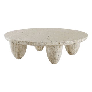 Lunarys Round Center Table by Hommés Studio For Sale