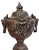 19th Century French Urn on Marble Pedestal For Sale - Image 4 of 12