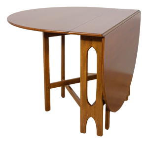 Mid-Century Modern Round Drop Leaf Dining Table from Jentique, United Kingdom, 1960s