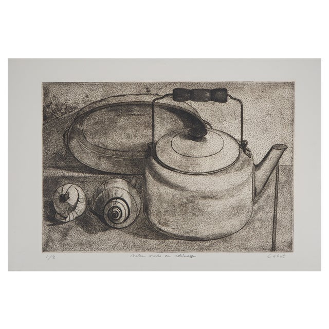 Roland Cabot, Winding Still Life, Engraving For Sale