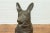 Early 21st Century Contemporary Bronze Sculpture Depicting a German Shepherd with Dark Patina For Sale - Image 5 of 12