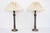 French Country Table Lamps with Pleated Shades, France, 1980s, Set of 2 For Sale - Image 11 of 11
