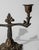 Vintage Art Deco Bronze Candleholder with Ornate Details, 1910s For Sale - Image 5 of 11