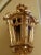 Gold Lanterns on Carved Legs, Set of 2 For Sale - Image 6 of 12