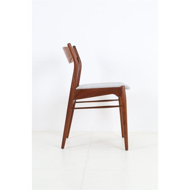 Danish Teak Chair attributed to Ærthøj Jensen & Mølholm, 1960s For Sale - Image 4 of 18