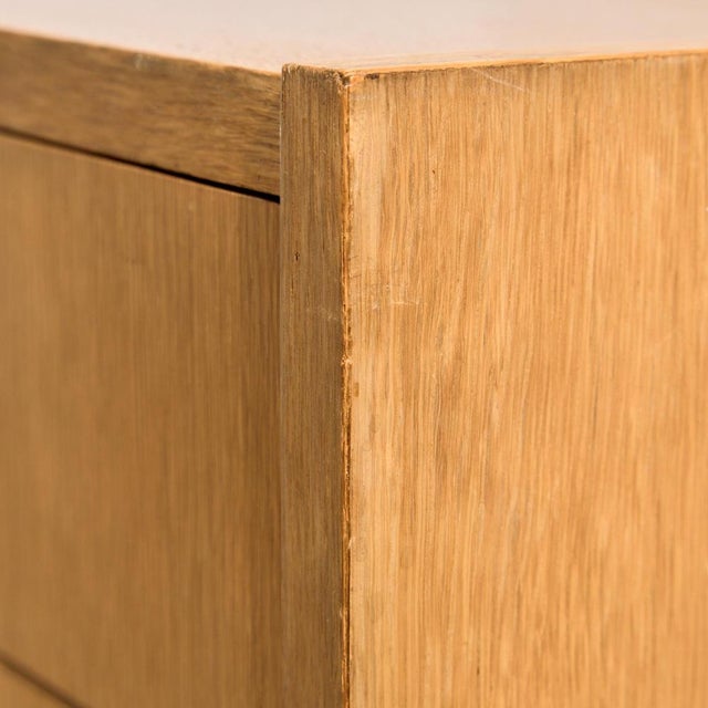 Vintage Oak Dresser with Four Drawers, 1960s For Sale - Image 9 of 16