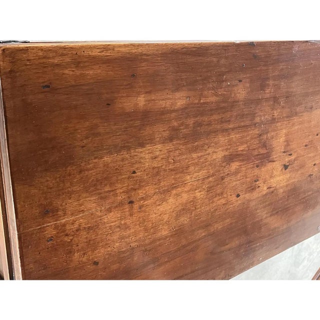 18th Century Italian Neoclassical Walnut Dresser / Chest of Drawers For Sale - Image 11 of 12