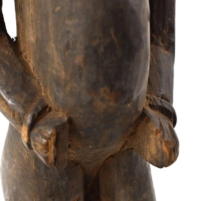 Wood Early 20th Century Senufo Female Figure Côte d'Ivoire For Sale - Image 7 of 7