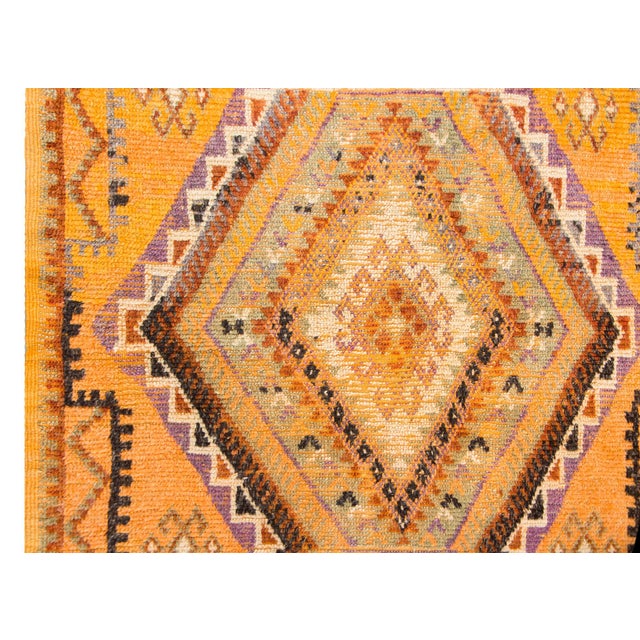 Vintage Mid-20th Century Moroccan Rug For Sale - Image 10 of 14