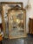 Elegant large 19th century French Louis XVI style giltwood mirror. Beautiful intricate carvings including an elaborate...