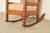 Stickley Brothers Style Antique Mission Oak Arts & Crafts Rocking Chair, Circa 1910 For Sale - Image 9 of 12