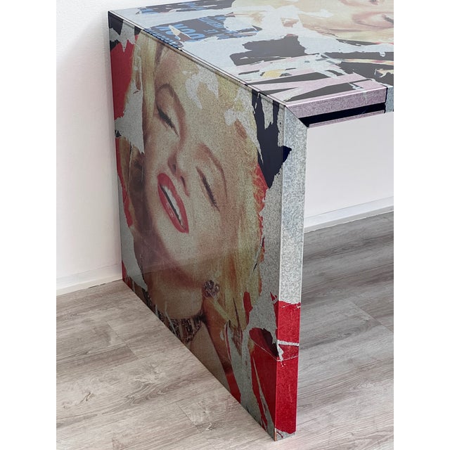 Desk by Mimmo Rotella and Marco Ferreri, 2000s For Sale - Image 10 of 12