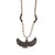 Bronze White Isis Goddess Necklace For Sale - Image 8 of 8