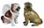 Collection of Forty Two-Pottery and Porcelain Pug Dogs For Sale - Image 11 of 13