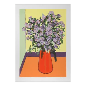 Wild Flowers, Patricia Sussman Screen Print