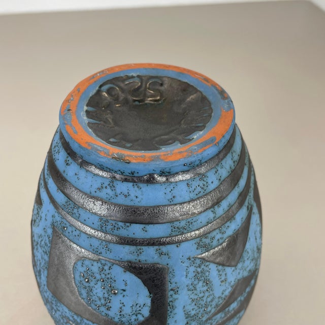 Fat Lava Ceramic Ankara Vase by Heinz Siery for Carstens Tönnieshof, Germany, 1960s For Sale - Image 14 of 16
