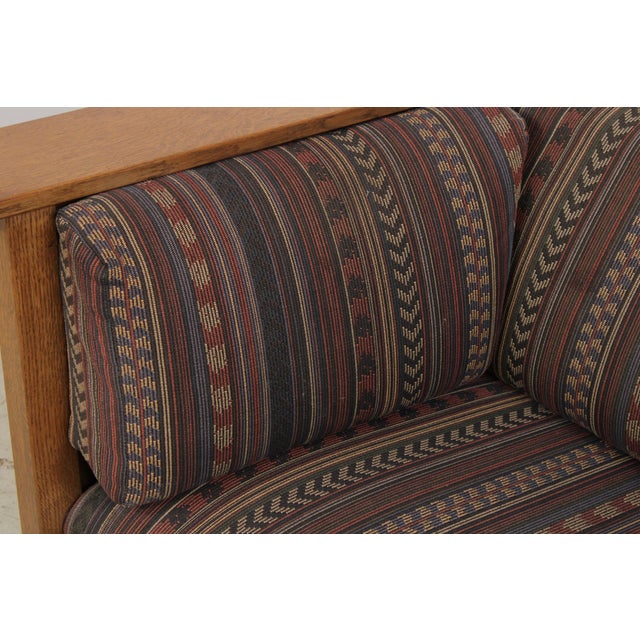 Stickley Mission Oak Prairie Sofa For Sale - Image 11 of 18