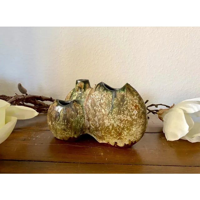 Sculptural Form 500 Pottery Vase by Helmut Schäffenacker, 1960s or 1970s For Sale - Image 10 of 14