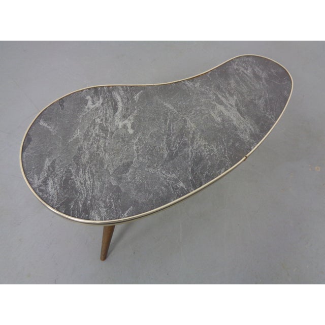 Tripod Kidney Side Table, Germany, 1960s For Sale - Image 9 of 18