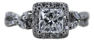 Late 20th Century 1.00 F VVS1 PR GIA Ring, Size 5