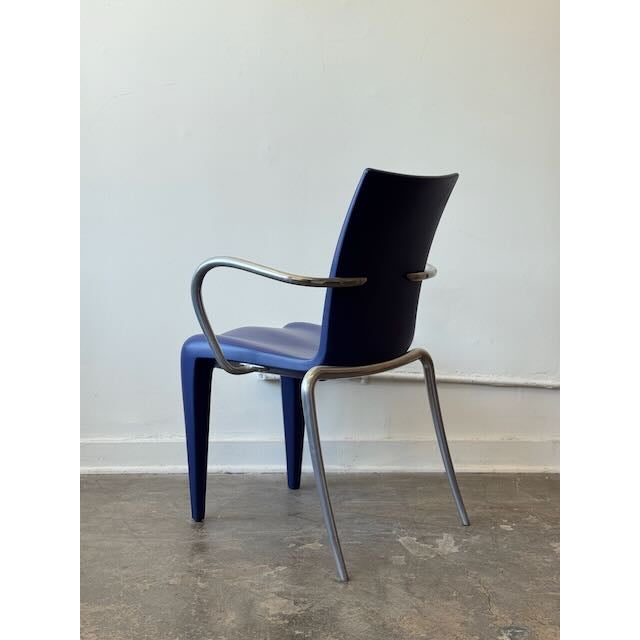 Postmodern Purple Philippe Starck for Vitra "Louis 20 Chair For Sale - Image 3 of 9