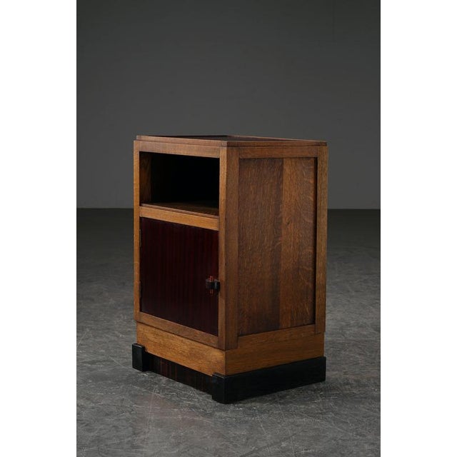 Hague School Nightstands, 1930s, Set of 2 For Sale - Image 4 of 14