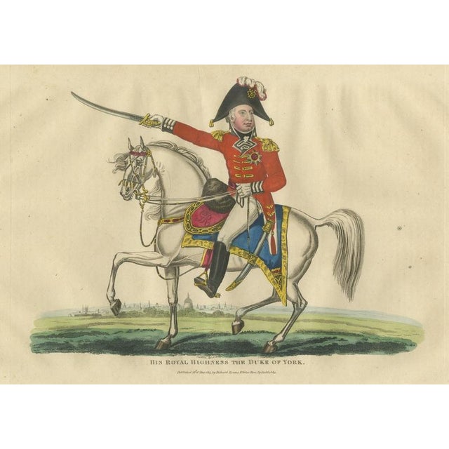 Richard Evans, The Duke of York on a Gray Horse with a Domed City ...