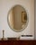 Italian Capodimonte Floral Mirror with White Porcelain Roses and Gilt Wood Frame from Giulio Tucci, 1970s For Sale - Image 9 of 10