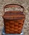 A wonderfully fun picnic basket in a reddish-brown stain. Very usable for a lovely picnic or for decorative storage. The...