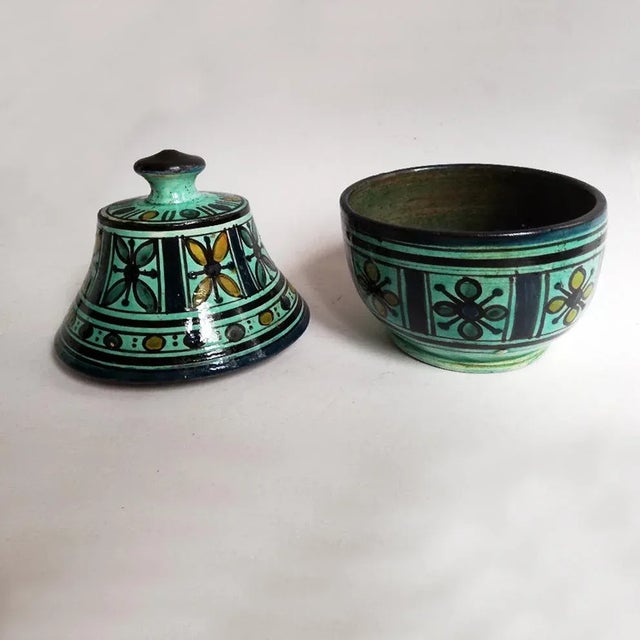 1950s Mid-Century Italian Ceramic Tableware from A. Serghini Safi For Sale - Image 5 of 8