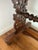 Antique Anglo-Indian Carved Hardwood Marble Top Vanity Dressing Table For Sale - Image 12 of 17