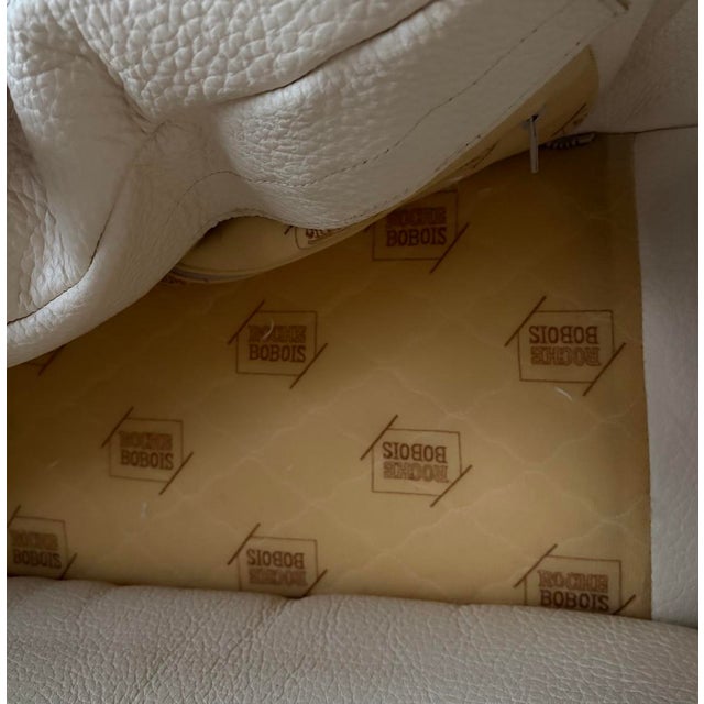 Postmodern Late 20th Century Roche Bobois Vintage Leather Loveseat For Sale - Image 3 of 5