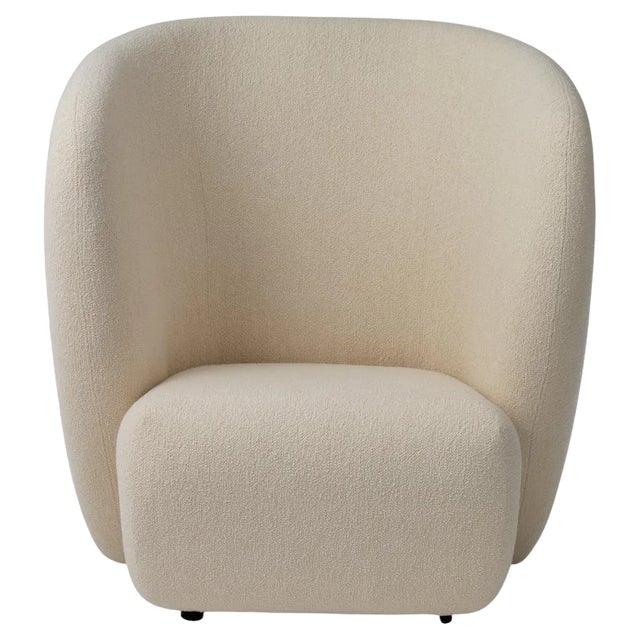 Haven Lounge Chair in Cream by Warm Nordic For Sale
