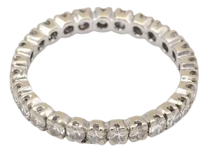 18 Karat White Gold and Diamond Eternity Ring