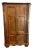 Southern 19th Century Walnut Corner Cupboard c.1850 For Sale