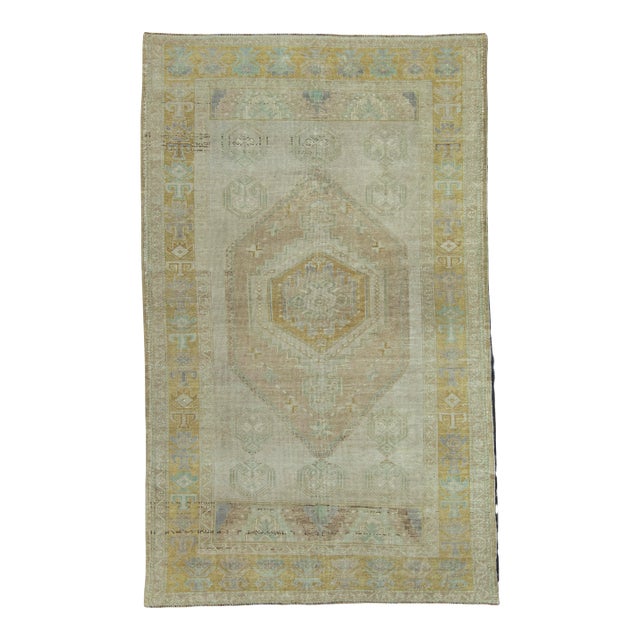 Turkish Vintage Rug 5'1" x 8'5" #20604 For Sale