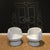 Two rattan tulip swivel chairs with the original upholstery. These are well built eero aamio style chairs. The cushion and...