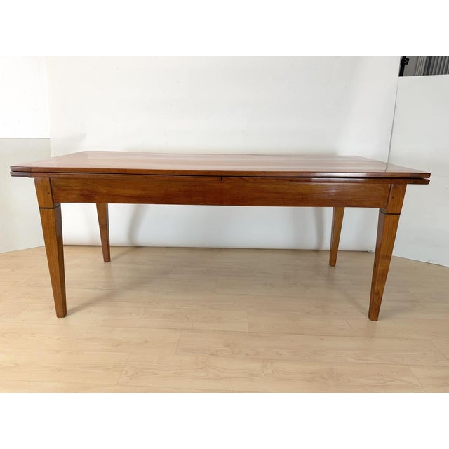French Biedermeier Table in Cherry Wood, 1820 For Sale - Image 15 of 18