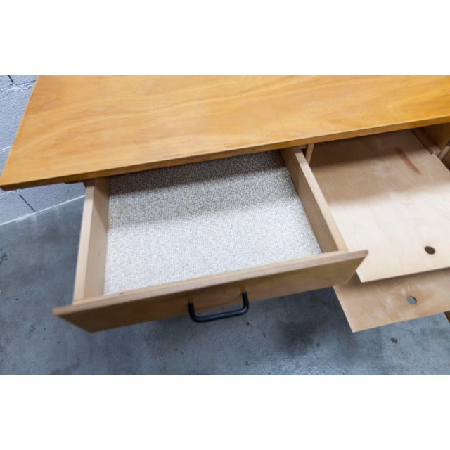 Eye Desk and Chair Set from Baumann, 1960, Set of 2 For Sale - Image 11 of 18