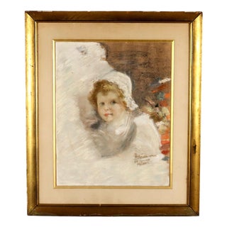 Pompeo Mariani, Mixed Media on Paper, Framed For Sale