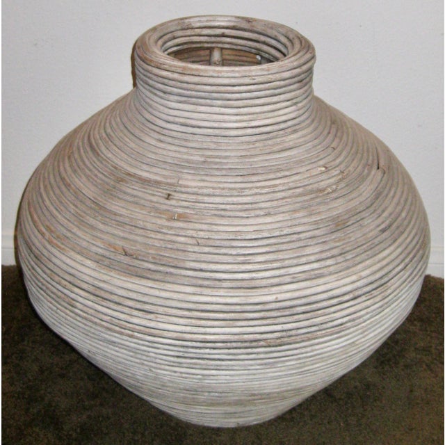 Introduce warm, organic texture to your interior with this beautifully handcrafted piece. This striking vintage 1990s...