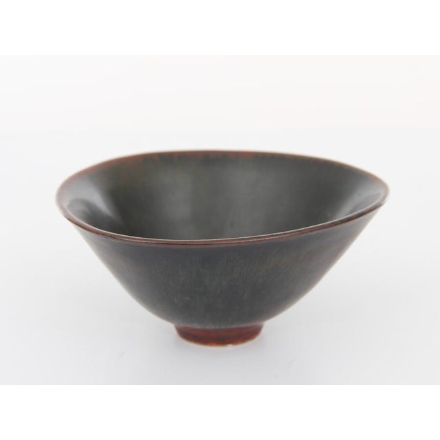Rörstrand Mid-Century Modern Ceramic Bowl by Carl-Harry Stalhane for Rorstrand For Sale - Image 4 of 6