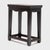 Chocolate Chinese Pair of Graceful Half Tables, C. 1880 For Sale - Image 8 of 10