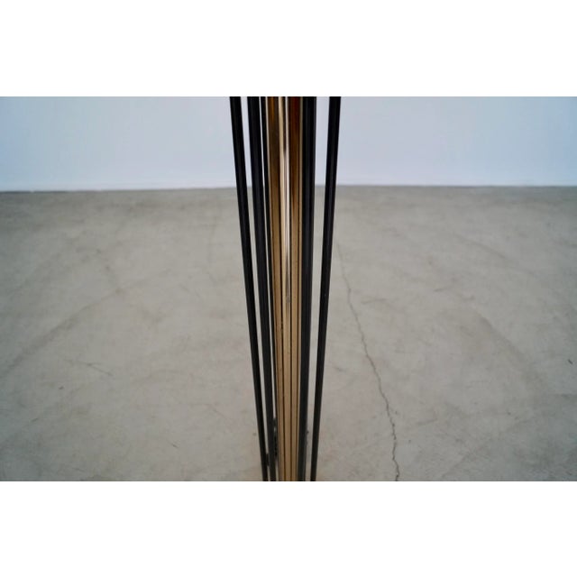 Metal 1970s Postmodern Italian Regency Floor Lamp For Sale - Image 7 of 12