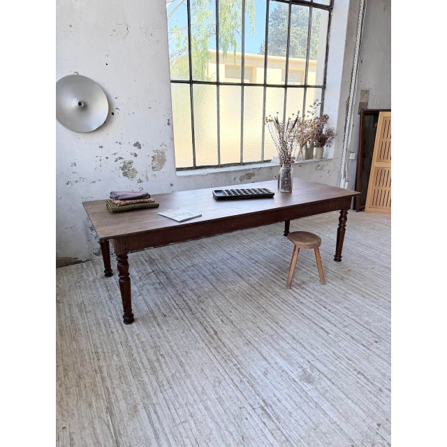 Drapers Style Table in Oak, 1900s For Sale - Image 6 of 18