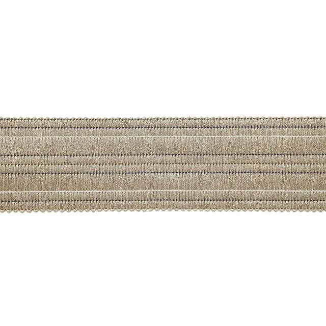 Contemporary Sample - Schumacher Vincent Linen Braid in Chanterelle For Sale - Image 3 of 3