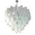 White White Alabastro Tronchi Murano Glass Chandelier by Simoeng For Sale - Image 8 of 8